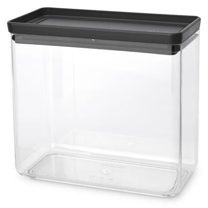 Boîte de conservation pour aliments TASTY PLUS 3,5 l, gris foncé, plastique, Brabantia