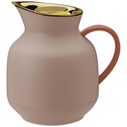 Pichet isotherme AMPHORA 1 l, 21 cm, pêche, plastique, Stelton