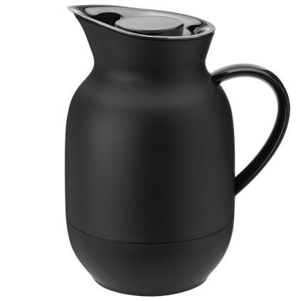 Pichet isotherme AMPHORA 1 l, 24 cm, noir, plastique, Stelton
