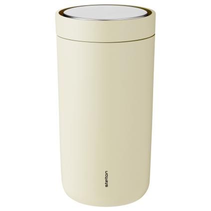 Mug de voyage TO GO CLICK 200 ml, jaune tendre, Stelton