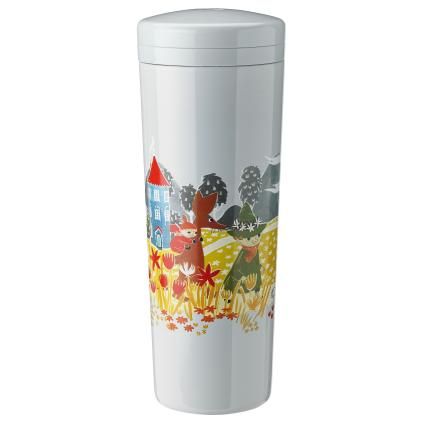 Bouteille isotherme CARRIE 500 ml, ciel, acier inoxydable, Stelton