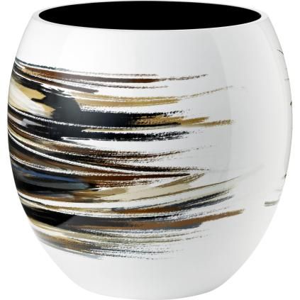 Vase STOCKHOLM LIGNUM 21 cm, blanc, aluminium, Stelton