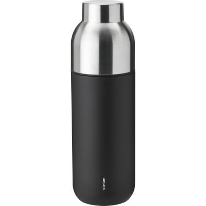 Bouteille isotherme KEEP WARM 0,75 l, noir, acier inoxydable, Stelton
