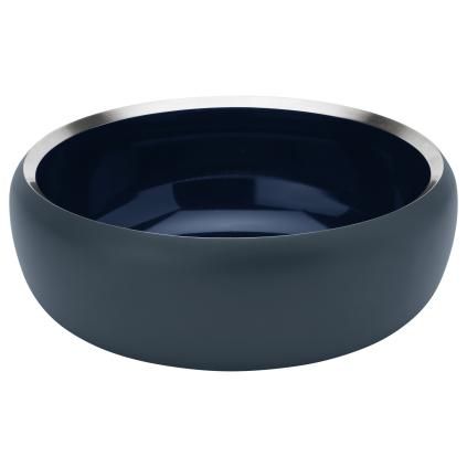 Coupe à fruits ORA 22 cm, bleu poussière, acier inoxydable, Stelton