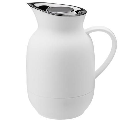 Pichet isotherme AMPHORA 1 l, 24 cm, blanc, plastique, Stelton