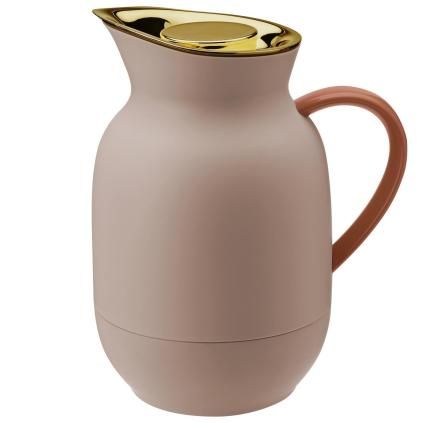 Pichet isotherme AMPHORA 1 l, 24 cm, pêche, plastique, Stelton