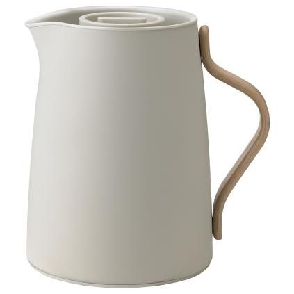 Pichet isotherme EMMA 1 l, pour le thé, sable, acier inoxydable, Stelton