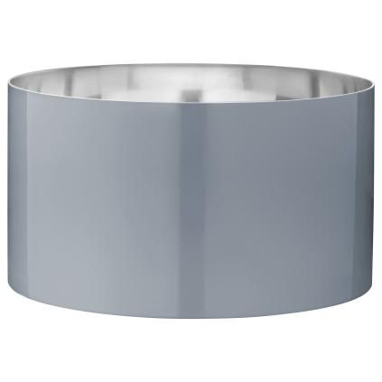 Saladier ARNE JACOBSEN 24 cm, bleu fumé, acier inoxydable, Stelton