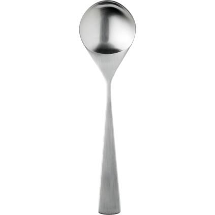 Cuillère de service MAYA 21 cm, argent, acier inoxydable, Stelton