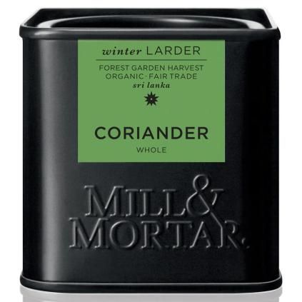 Coriandre bio 35 g, entière, Mill & Mortar