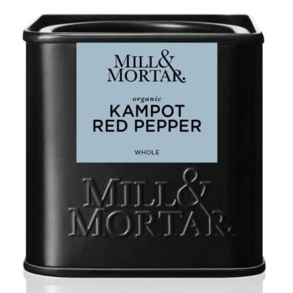 Poivron rouge bio KAMPOT 50 g, entier, Mill & Mortar