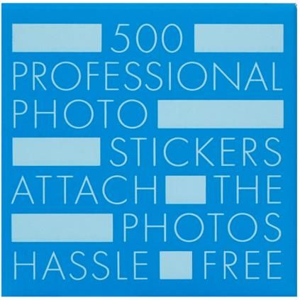 Autocollants photo, set de 500 pc, Printworks