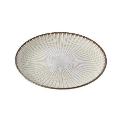Assiette à tapas WHITE SENDAN 16 cm, blanc, céramique, MIJ