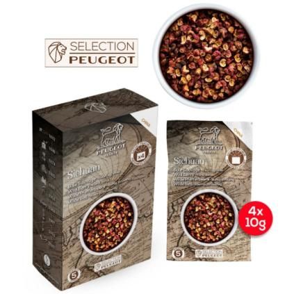 Poivre SICHUAN 4 x 10 g, Peugeot