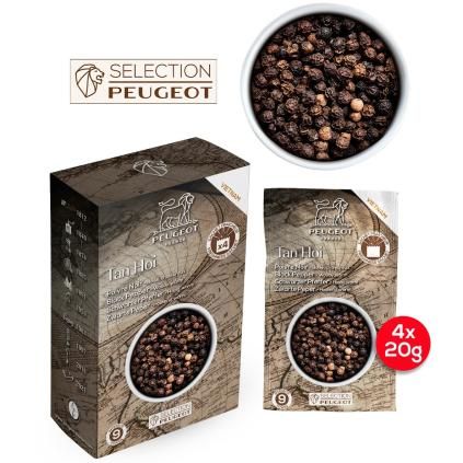 Poivre noir TAN HOI 4 x 20 g, Peugeot