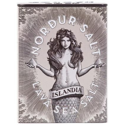 Sel arctique 100 g, lave, flocons, étain, Nordur Salt