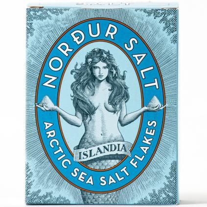 Sel arctique 125 g, flocons, boîte, Nordur Salt