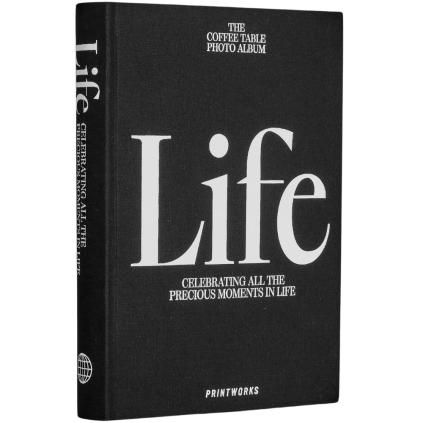 Album photo LIFE, noir, Printworks