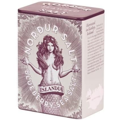 Sel arctique 100 g, myrtille, flocons, boîte de conserve, Nordur Salt