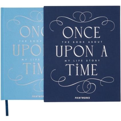 Livre de souvenirs ONCE UPON A TIME, bleu, Printworks