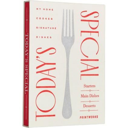 Livre de recettes TODAY'S SPECIAL, beige, Printworks