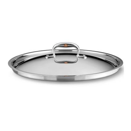 Couvercle de marmite CON CUORE 18 cm, argent, cuivre, Ruffoni