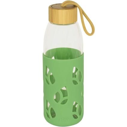 Bouteille d'eau PKV-023 550 ml, vert, verre, Pebbly