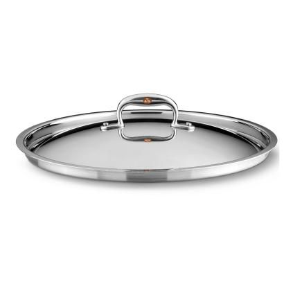 Couvercle de marmite CON CUORE 20 cm, argent, cuivre, Ruffoni