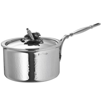 Casserole à sauce OPUS PRIMA 16 cm, argent, acier inoxydable, Ruffoni
