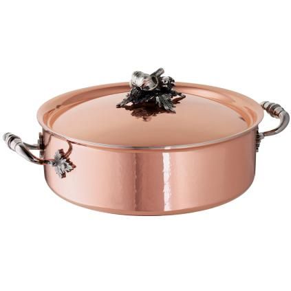 Cocotte basse OPUS CUPRA 26 cm, cuivre, Ruffoni