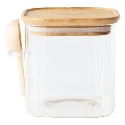 Pot à café PKV-049 800 ml, verre / bambou, Pebbly