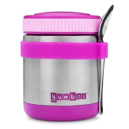 Lunchbox ZUPPA 415 ml, violet, acier inoxydable, Yumbox