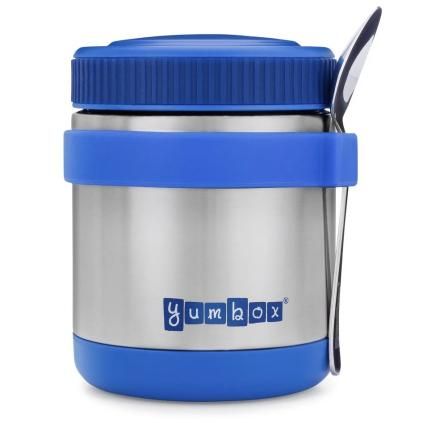 Lunchbox ZUPPA 415 ml, bleu, acier inoxydable, Yumbox