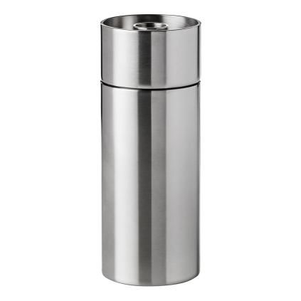 Moulin à sel ARNE JACOBSEN 13 cm, argent, acier inoxydable, Stelton