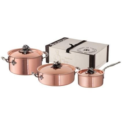 Batterie de cuisine OPUS CUPRA, set de 6 pc, cuivre, Ruffoni