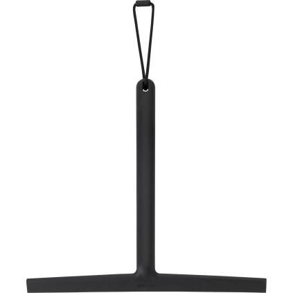 Raclette de douche FJORD 24 cm, noir, fer / silicone, Stelton