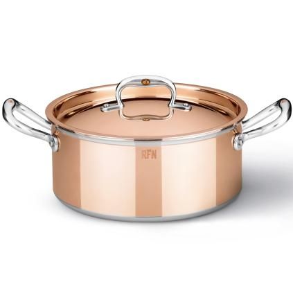 Faitout CON CLASSE 22 cm, cuivre, Ruffoni