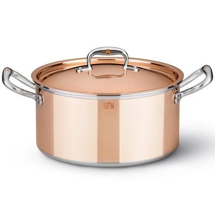 Faitout CON CLASSE 24 cm, cuivre, Ruffoni