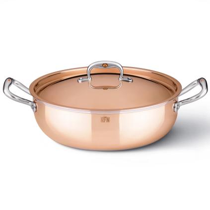 Cocotte basse CON CLASSE 28 cm, cuivre, Ruffoni