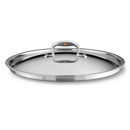 Couvercle de marmite CON CUORE 24 cm, argent, cuivre, Ruffoni