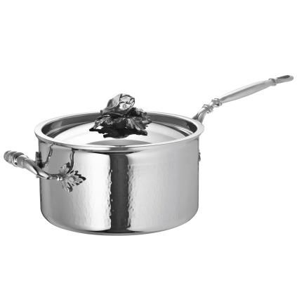 Casserole à sauce OPUS PRIMA 20 cm, argent, acier inoxydable, Ruffoni