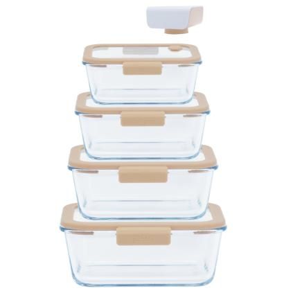 Set de conservation sous-vide PKV-056, set de 5 pc, Pebbly