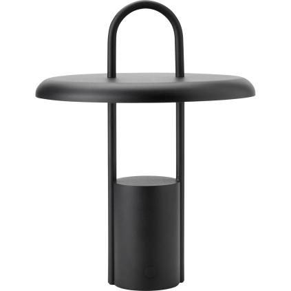 Lampe de table sans fil PIER 25 cm, LED, noir, Stelton