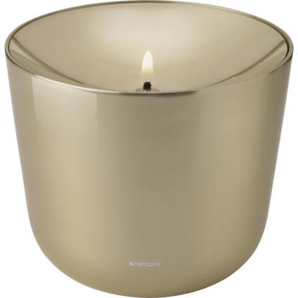 Lampe à huile SOLIS 11 cm, laiton, aluminium, Stelton