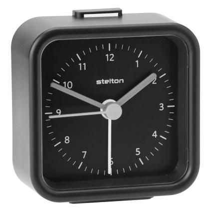 Réveil OKIRU 8 cm, noir, plastique, Stelton