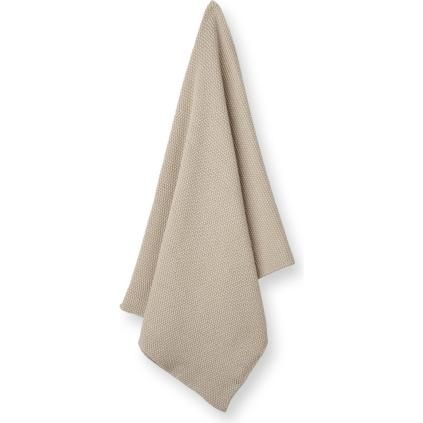 Torchon 45 x 70 cm, beige, coton, Humdakin