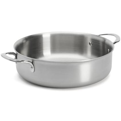 Faitout ALCHIMY 28 cm, argent, acier inoxidable, de Buyer