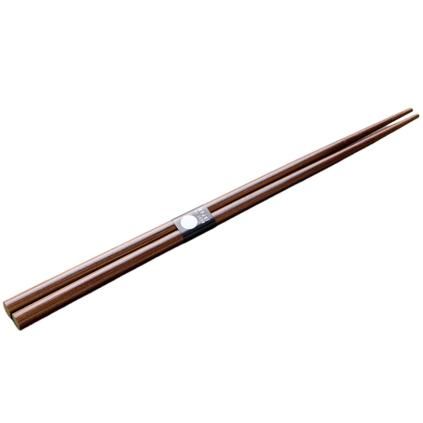 Baguettes 22,5 cm, foncé marron, bambou, MIJ