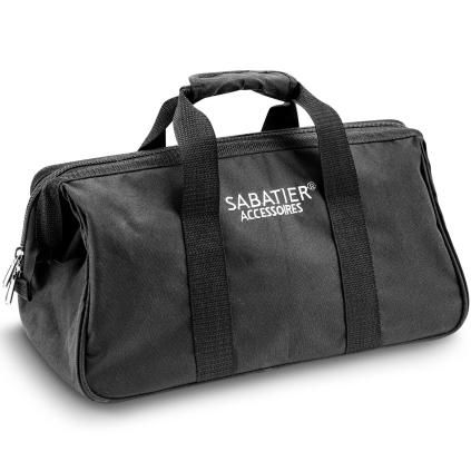 Sac à couteaux 47 cm, noir, nylon, Lion Sabatier