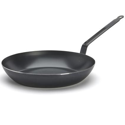 Poêle universelle BLUE CARBON 32 cm, bleu acier, de Buyer